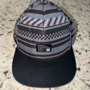 DC Shoe Co. Skate Adjustable SnapBack Trucker Hat Skateboarding Skater Cap Aztec